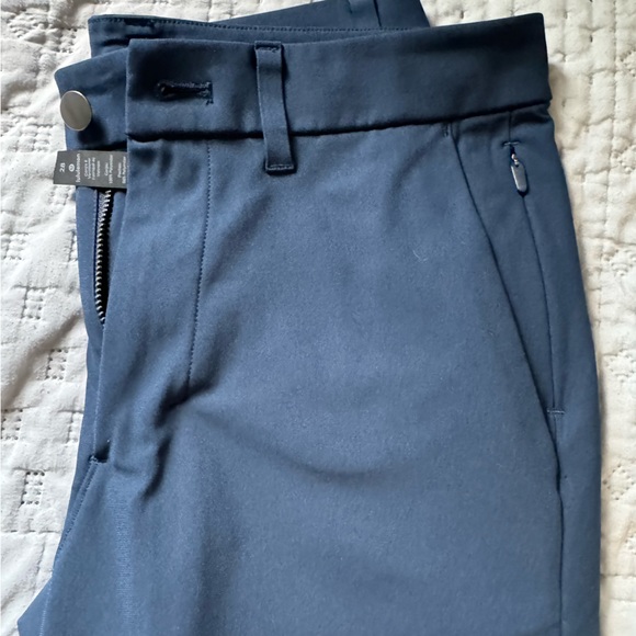 Lululemon Mens Commission Pant Slim Warpstreme 31" Inseam Navy VTag W 28" - Picture 8 of 8